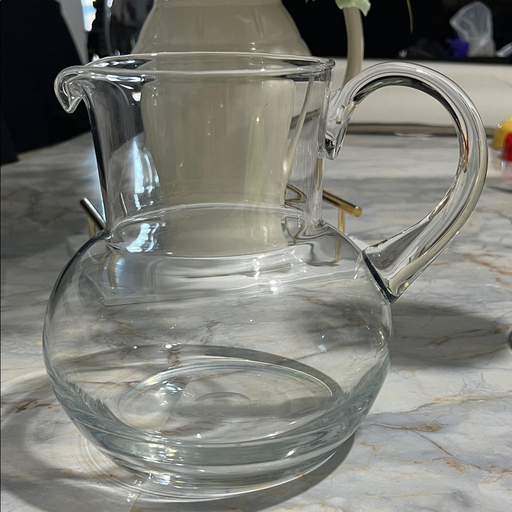 Stylish Clear Glass Jug $23 - Picture 2 of 9